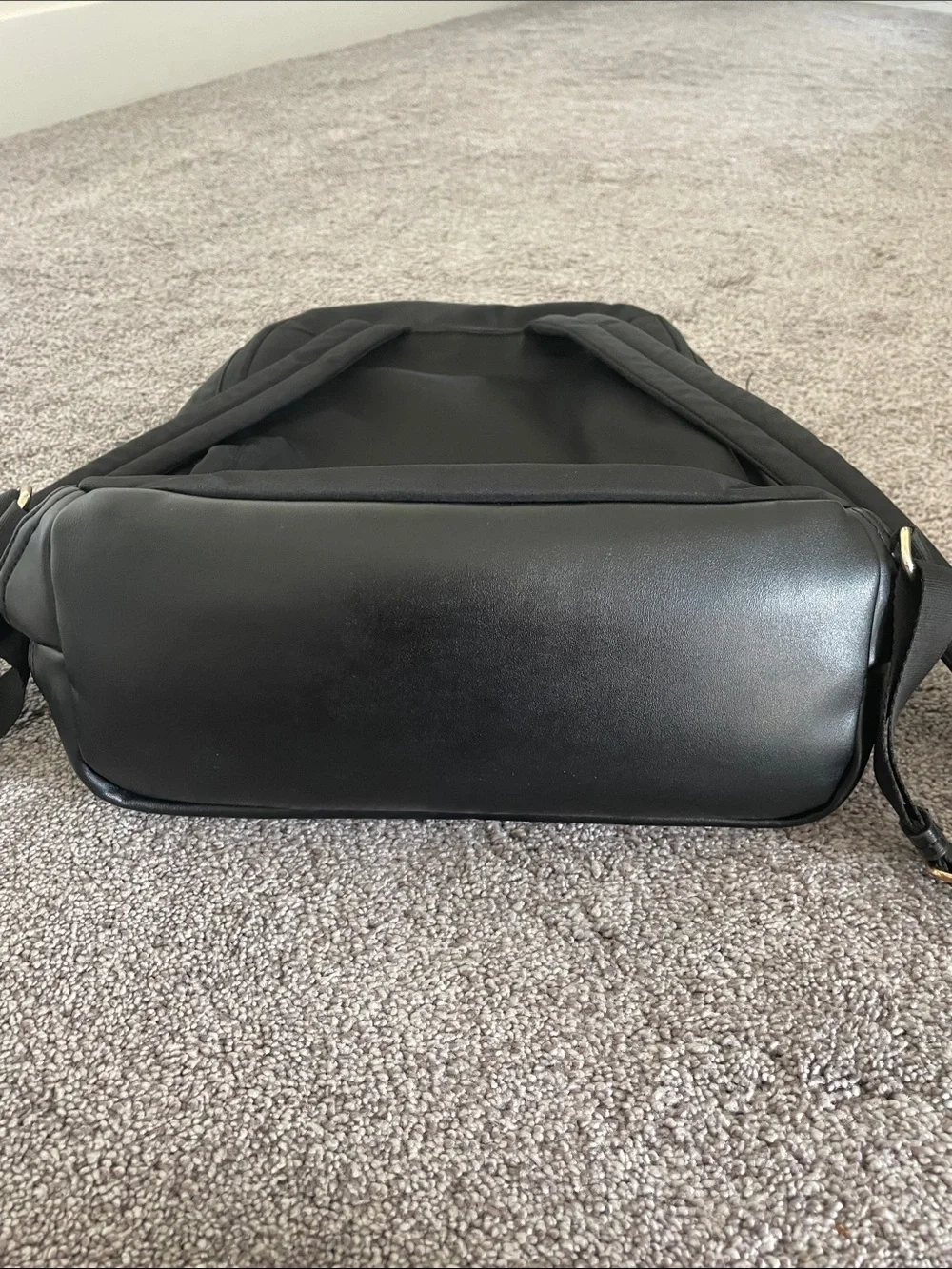 Targus Black Backpack with Gold Accents